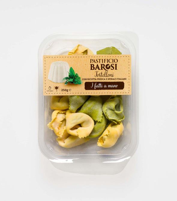 Tortelloni ricotta e spinaci