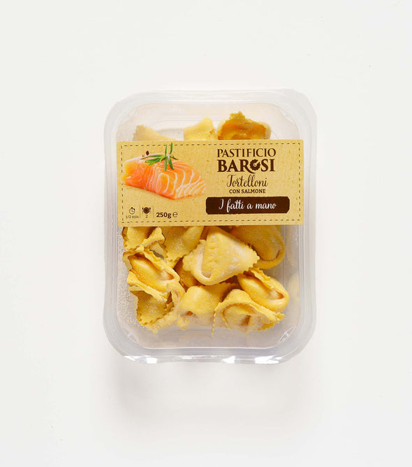 Tortelloni con salmone