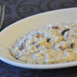 Risotto al radicchio e scamorza