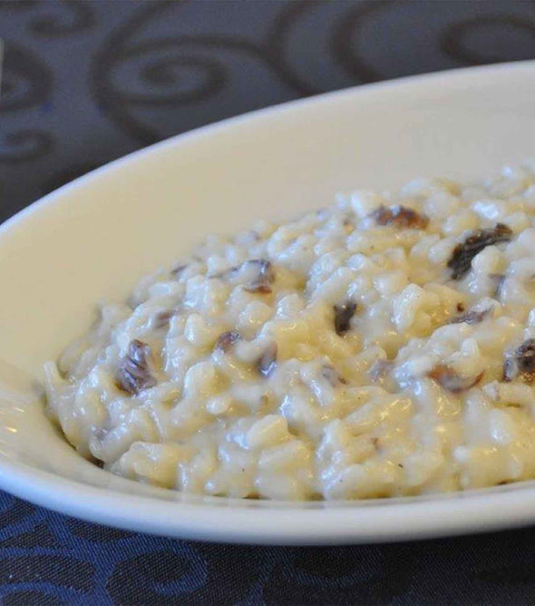 Risotto al radicchio e scamorza