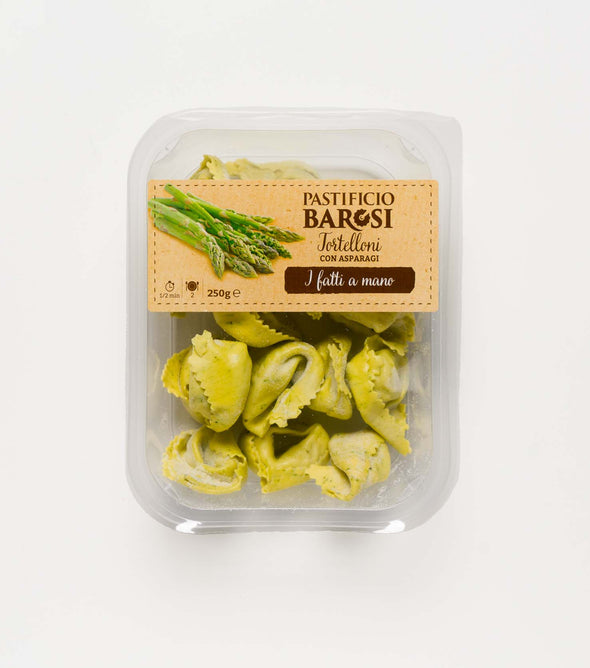 Tortelloni con asparagi